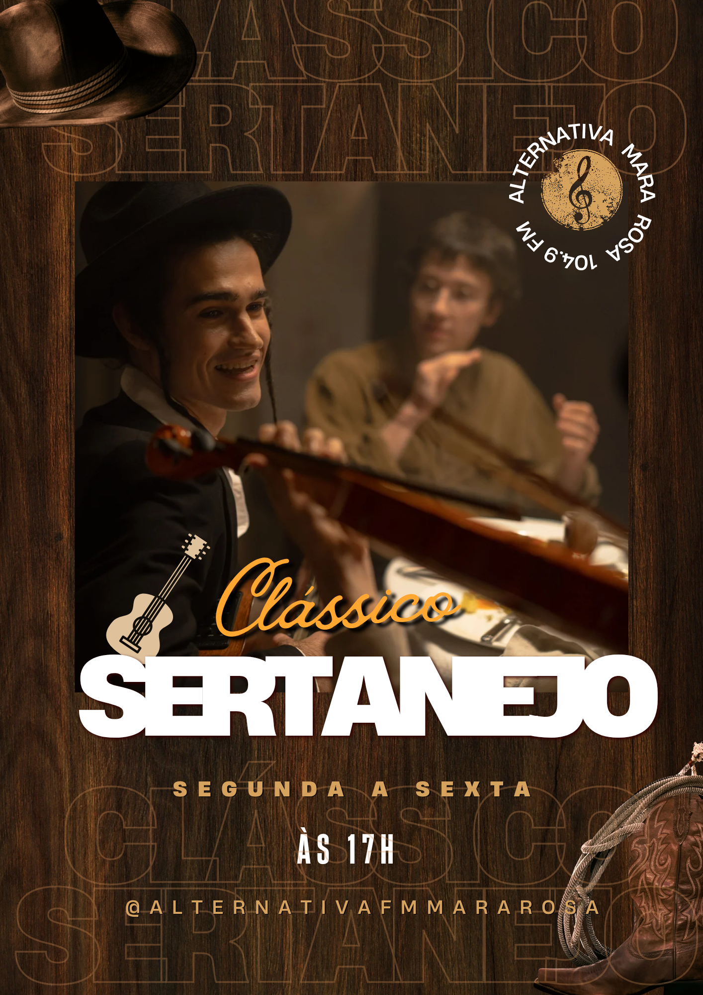 CLÁSSICOS SERTANEJO - ÁS 17H AO VIVO