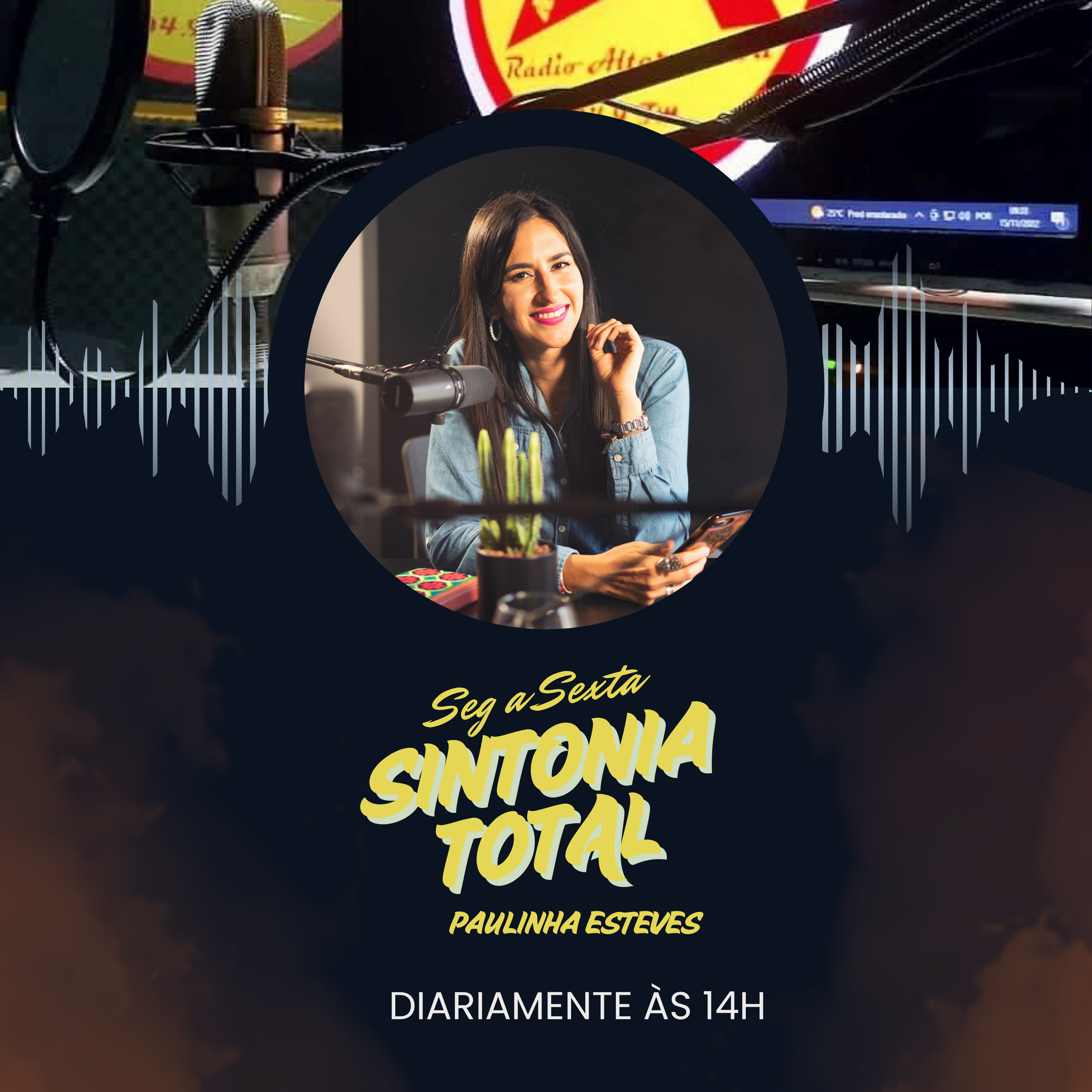 Sintonia Total, Musicas, entretenimento, Mundo dos artistas e prêmios.